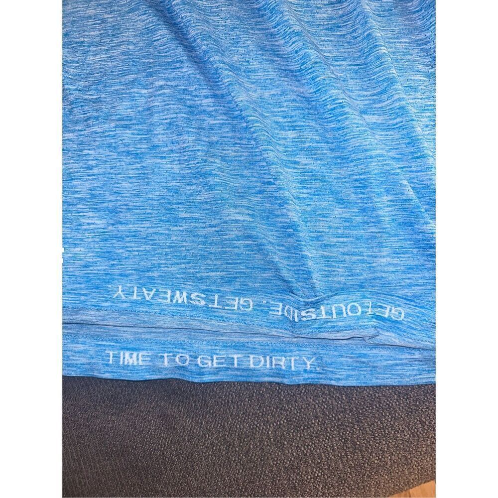 Men's Lululemon Mental Vent Long Sleeve Tshirt Blue Medium - Picture 3 of 4